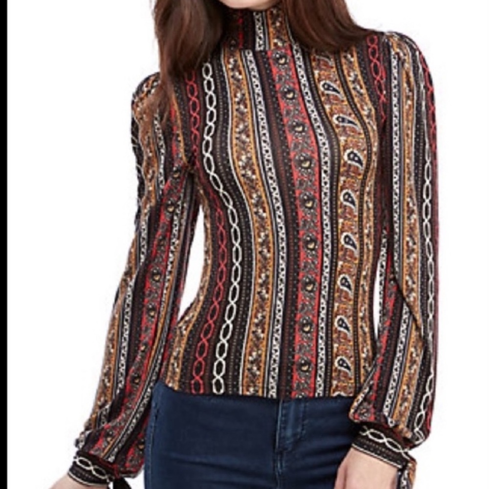 Free People Donatella Retro Turtleneck Size XS - Picture 3 of 14